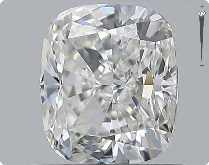 Diamant naturel GIA 1.05ct | Couleur G | Pureté VS2 | Ovale | EX EX EX #D10180