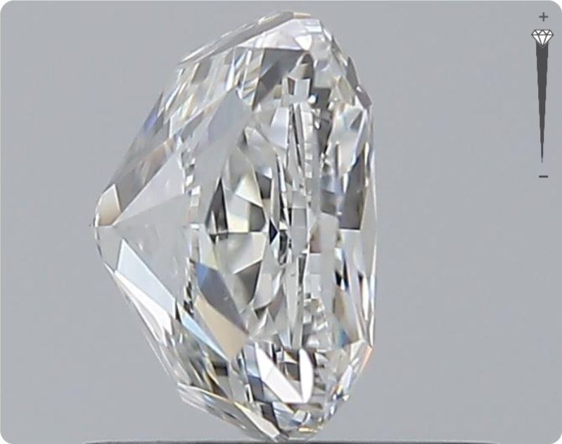 Diamant naturel GIA 1.05ct | Couleur G | Pureté VS2 | Ovale | EX EX EX #D10180