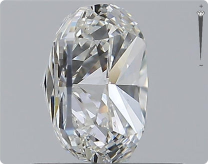 Diamant naturel GIA 1.05ct | Couleur G | Pureté VS2 | Ovale | EX EX EX #D10180