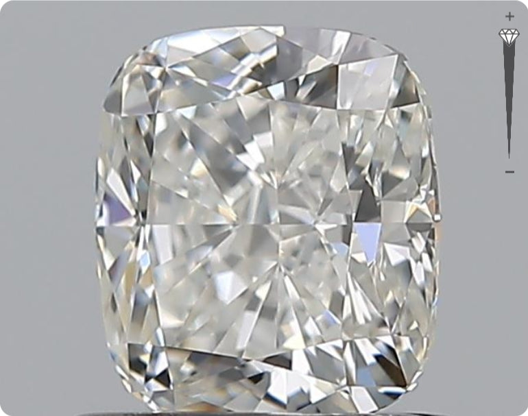 Natural 0.90ct GIA Diamond | Color H | Clarity VVS2 | Oval | VG EX EX #D10181