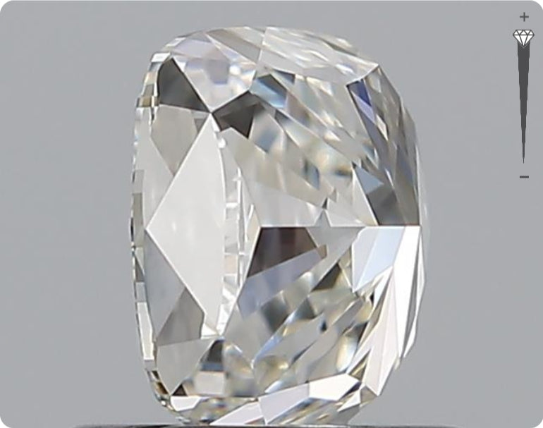 Natural 0.90ct GIA Diamond | Color H | Clarity VVS2 | Oval | VG EX EX #D10181