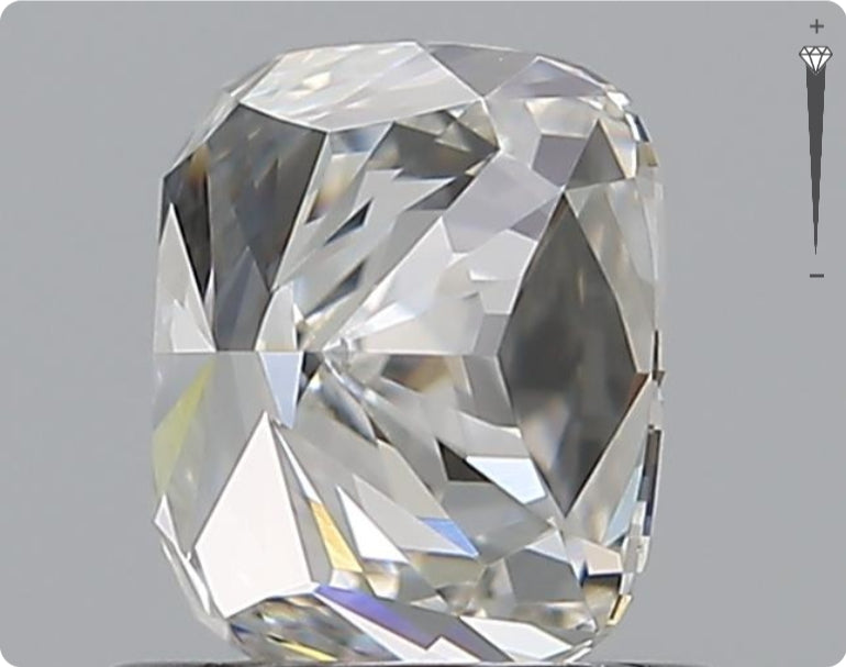 Natural 0.90ct GIA Diamond | Color H | Clarity VVS2 | Oval | VG EX EX #D10181