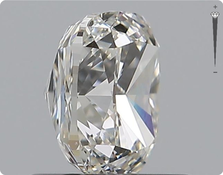 Natural 0.90ct GIA Diamond | Color H | Clarity VVS2 | Oval | VG EX EX #D10181
