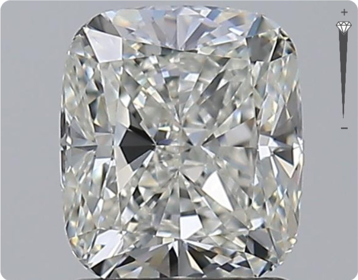 Natural 0.92ct GIA Diamond | Color H | Clarity VVS2 | Oval | EX EX EX #D10182