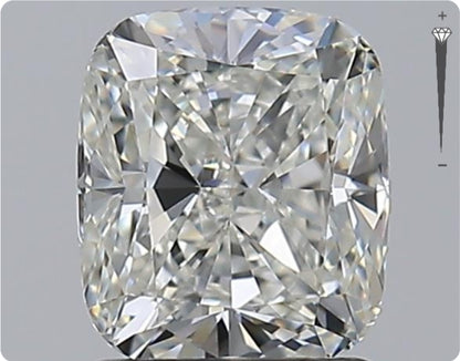 Natural 0.92ct GIA Diamond | Color H | Clarity VVS2 | Oval | EX EX EX #D10182