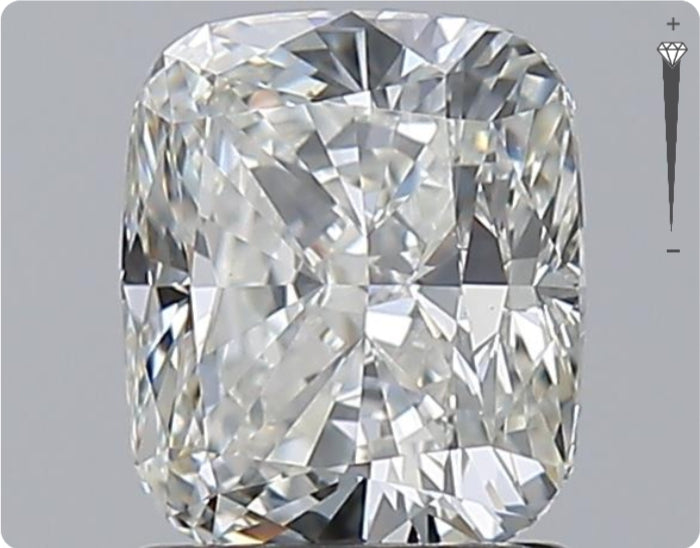 Natural 0.92ct GIA Diamond | Color H | Clarity VVS2 | Oval | EX EX EX #D10182