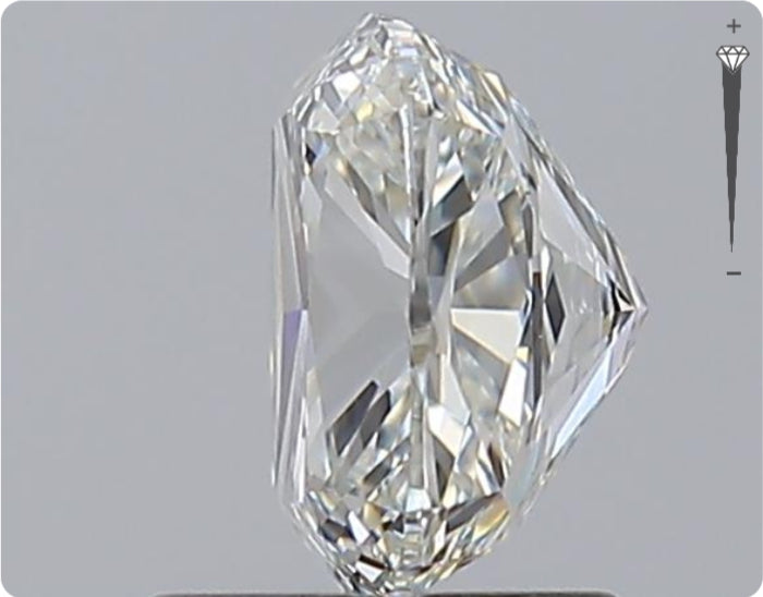 Natural 0.92ct GIA Diamond | Color H | Clarity VVS2 | Oval | EX EX EX #D10182