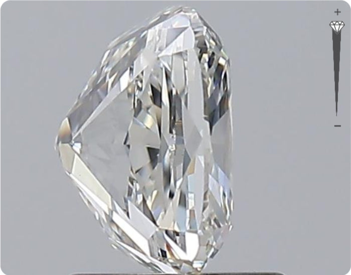 Natural 0.92ct GIA Diamond | Color H | Clarity VVS2 | Oval | EX EX EX #D10182
