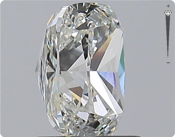 Natural 0.92ct GIA Diamond | Color H | Clarity VVS2 | Oval | EX EX EX #D10182