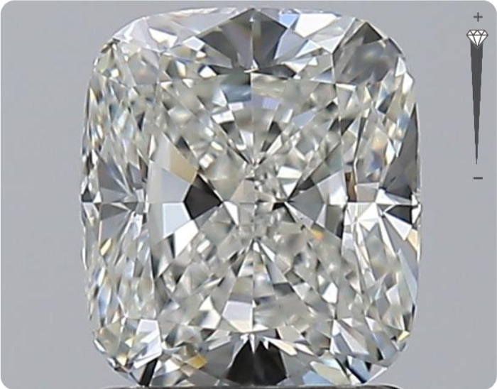 Natural 0.92ct GIA Diamond | Color H | Clarity VVS2 | Oval | EX EX EX #D10182