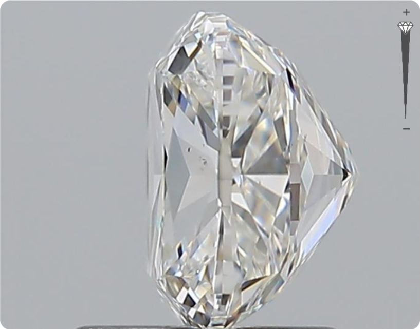 Natural 1.09ct GIA Diamond | Color F | Clarity VS1 | Oval | EX EX EX #D10185