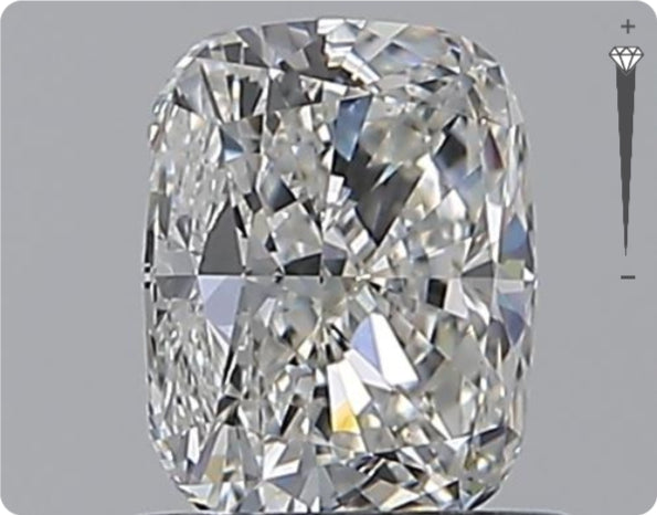 Diamant naturel 0.90ct GIA | Couleur G | Pureté VS2 | Ovale | EX EX EX #D10190