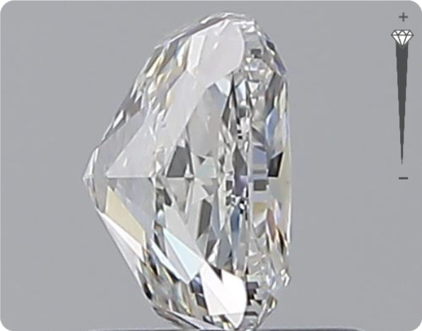 Diamant naturel 0.90ct GIA | Couleur G | Pureté VS2 | Ovale | EX EX EX #D10190