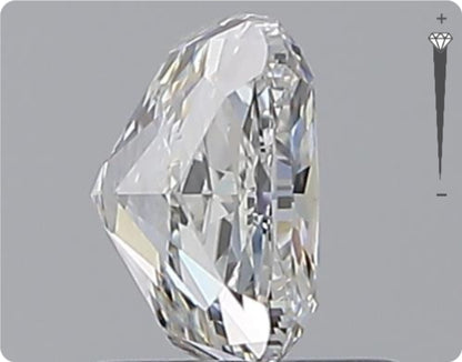 Diamant naturel 0.90ct GIA | Couleur G | Pureté VS2 | Ovale | EX EX EX #D10190
