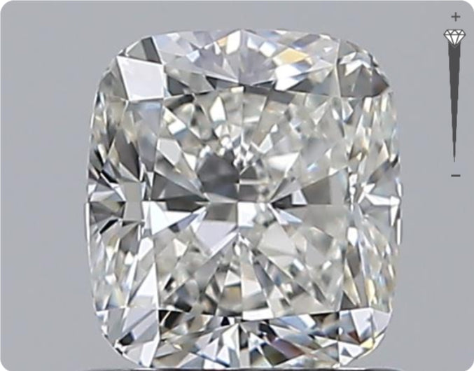 Diamant naturel 0,92 ct GIA | Couleur H | Pureté VS2 | Ovale | TB EX EX #D10192