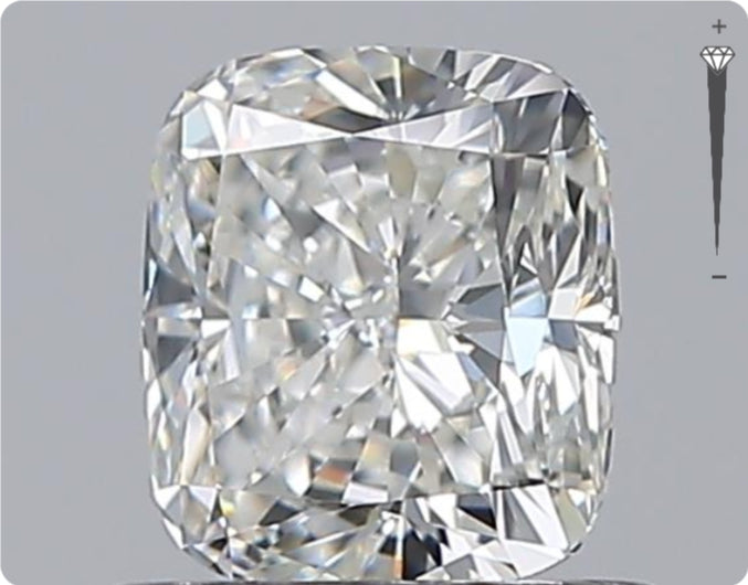 Diamant naturel 0,92 ct GIA | Couleur H | Pureté VS2 | Ovale | TB EX EX #D10192