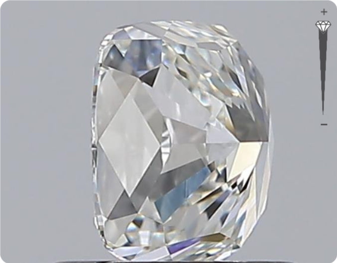 Diamant naturel 0,92 ct GIA | Couleur H | Pureté VS2 | Ovale | TB EX EX #D10192