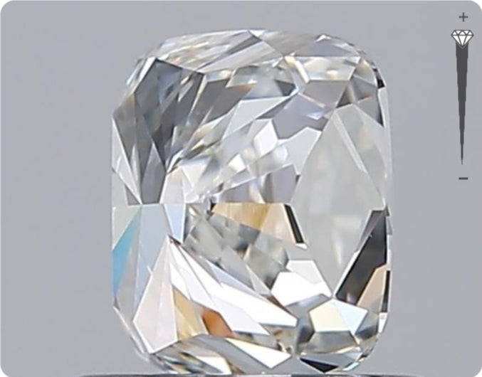 Diamant naturel 0,92 ct GIA | Couleur H | Pureté VS2 | Ovale | TB EX EX #D10192