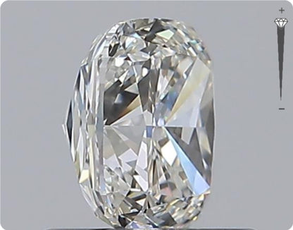 Diamant naturel 0,92 ct GIA | Couleur H | Pureté VS2 | Ovale | TB EX EX #D10192