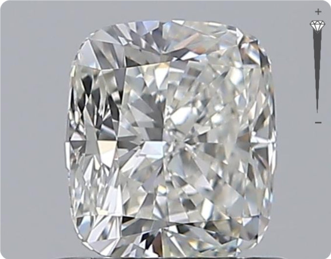 Diamant naturel 0,92 ct GIA | Couleur H | Pureté VS2 | Ovale | TB EX EX #D10192