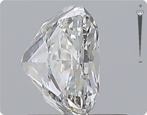 Diamant naturel GIA de 1,00 ct | Couleur F | Pureté VVS2 | Ovale | EX EX EX #D10193