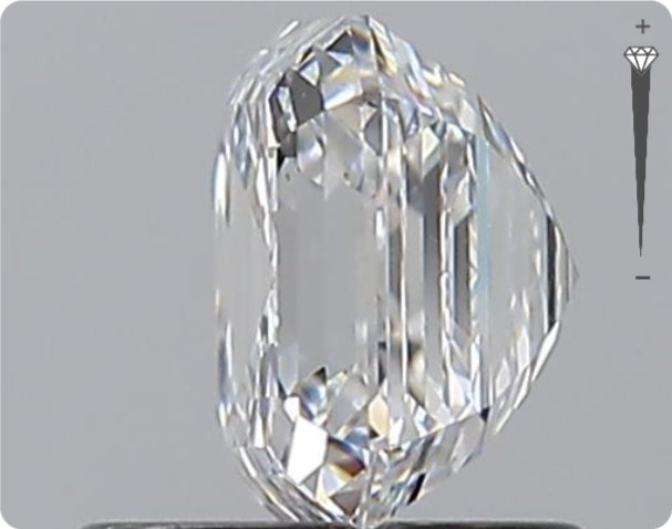 Diamant naturel GIA 1,08 ct | Couleur E | Pureté VS2 | Ovale | EX EX EX #D10202
