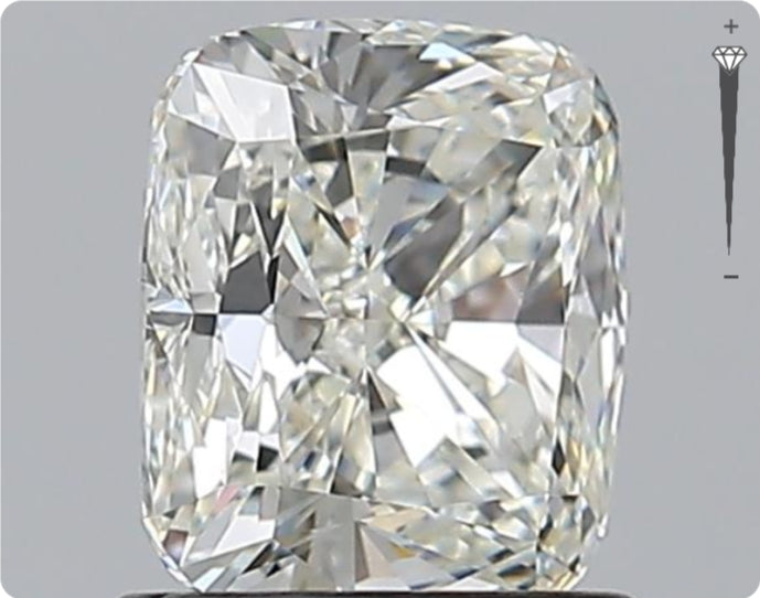 Natural 0.90ct GIA Diamond | Color G | Clarity VVS2 | Oval | EX EX EX #D10203