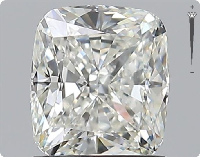 Natural 0.90ct GIA Diamond | Color G | Clarity VVS2 | Oval | EX EX EX #D10203