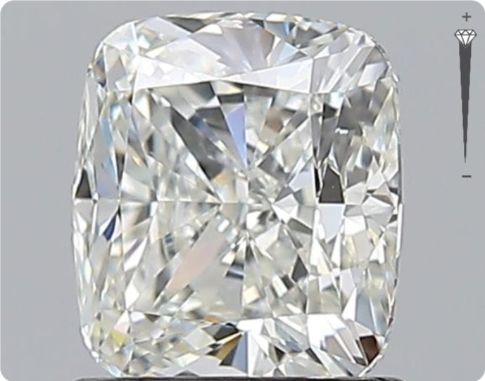 Natural 0.90ct GIA Diamond | Color G | Clarity VVS2 | Oval | EX EX EX #D10203