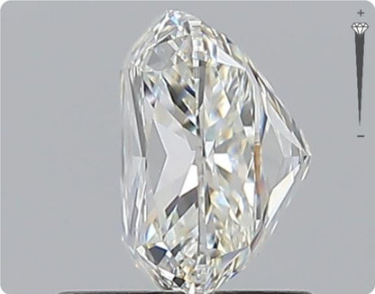 Natural 0.90ct GIA Diamond | Color G | Clarity VVS2 | Oval | EX EX EX #D10203