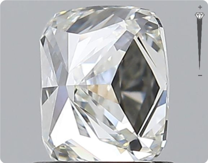 Natural 0.90ct GIA Diamond | Color G | Clarity VVS2 | Oval | EX EX EX #D10203