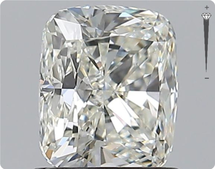 Natural 0.90ct GIA Diamond | Color G | Clarity VVS2 | Oval | EX EX EX #D10203