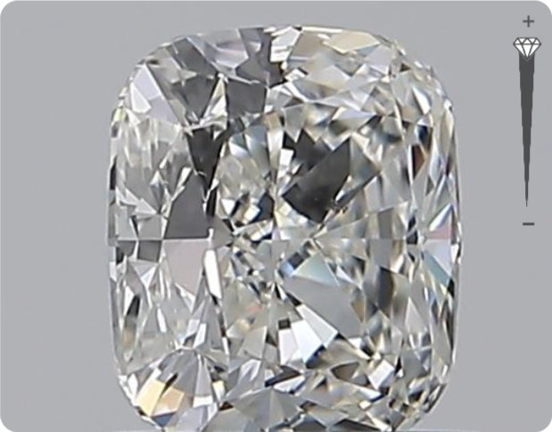 Diamant naturel 1,51 ct GIA | Couleur I | Pureté VS2 | Ovale | EX EX EX #D10206