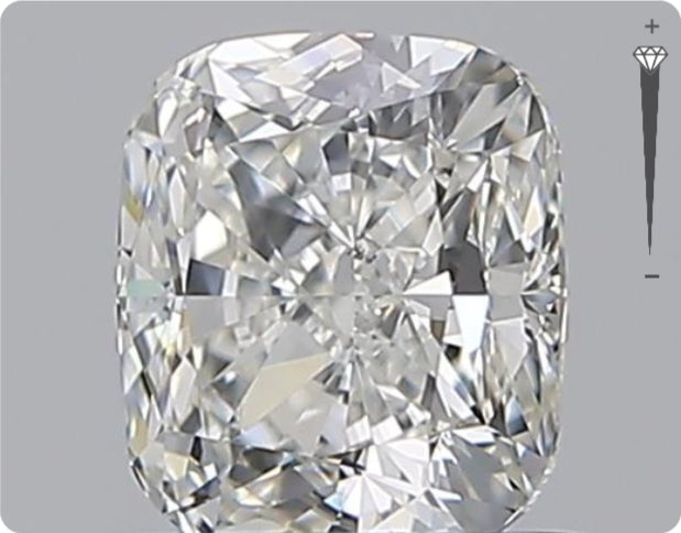 Diamant naturel 1,51 ct GIA | Couleur I | Pureté VS2 | Ovale | EX EX EX #D10206