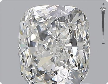 Diamant naturel 1,51 ct GIA | Couleur I | Pureté VS2 | Ovale | EX EX EX #D10206