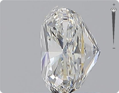 Diamant naturel 1,51 ct GIA | Couleur I | Pureté VS2 | Ovale | EX EX EX #D10206