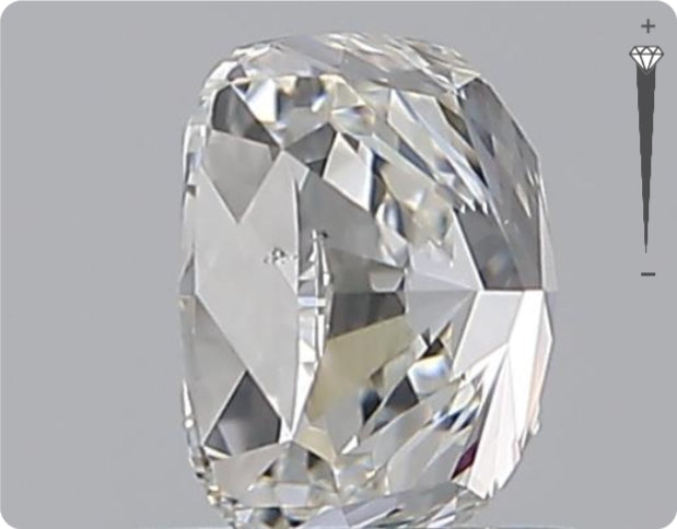 Diamant naturel 1,51 ct GIA | Couleur I | Pureté VS2 | Ovale | EX EX EX #D10206
