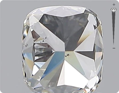 Diamant naturel 1,51 ct GIA | Couleur I | Pureté VS2 | Ovale | EX EX EX #D10206