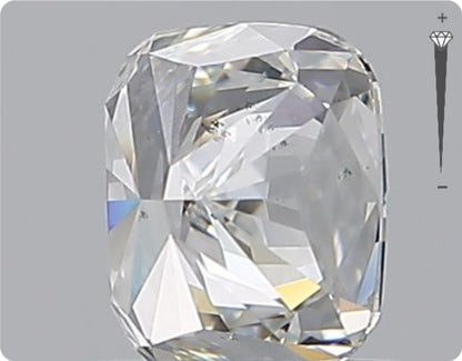 Diamant naturel 1,51 ct GIA | Couleur I | Pureté VS2 | Ovale | EX EX EX #D10206