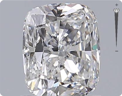 Diamant naturel 1,51 ct GIA | Couleur D | Pureté VVS2 | Ovale | EX EX EX #D10213