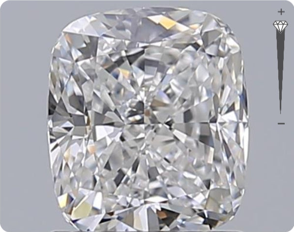 Diamant naturel 1,51 ct GIA | Couleur D | Pureté VVS2 | Ovale | EX EX EX #D10213