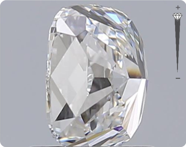 Diamant naturel 1,51 ct GIA | Couleur D | Pureté VVS2 | Ovale | EX EX EX #D10213