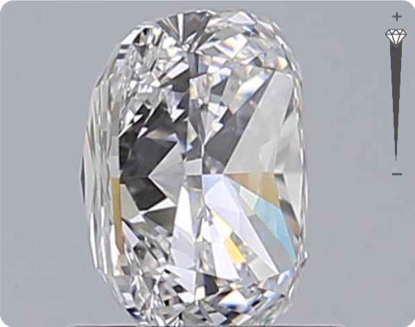 Diamant naturel 1,51 ct GIA | Couleur D | Pureté VVS2 | Ovale | EX EX EX #D10213