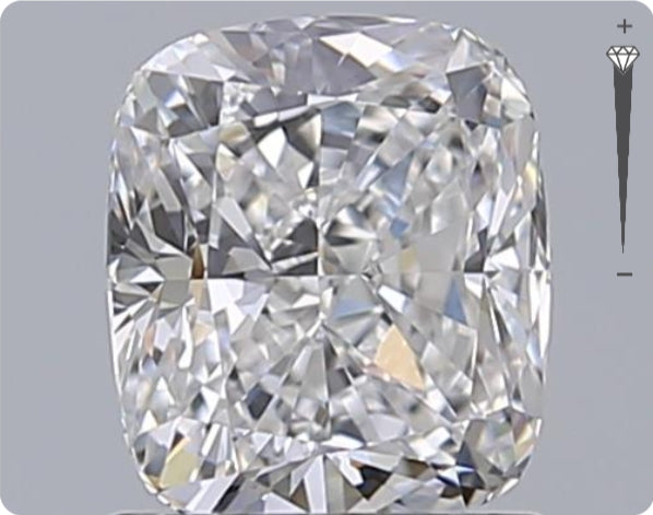 Diamant naturel 1,51 ct GIA | Couleur D | Pureté VVS2 | Ovale | EX EX EX #D10213