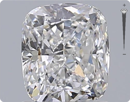 Diamant naturel 1,51 ct GIA | Couleur D | Pureté VVS2 | Ovale | EX EX EX #D10213
