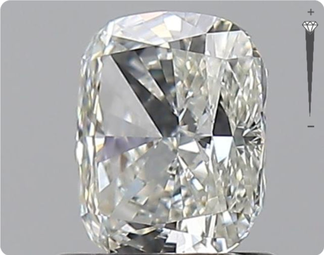 Natural 1.01ct GIA Diamond | Color H | Clarity VVS1 | Oval | EX EX EX #D10214