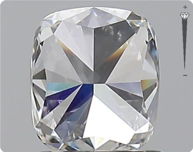 Natural 1.01ct GIA Diamond | Color H | Clarity VVS1 | Oval | EX EX EX #D10214