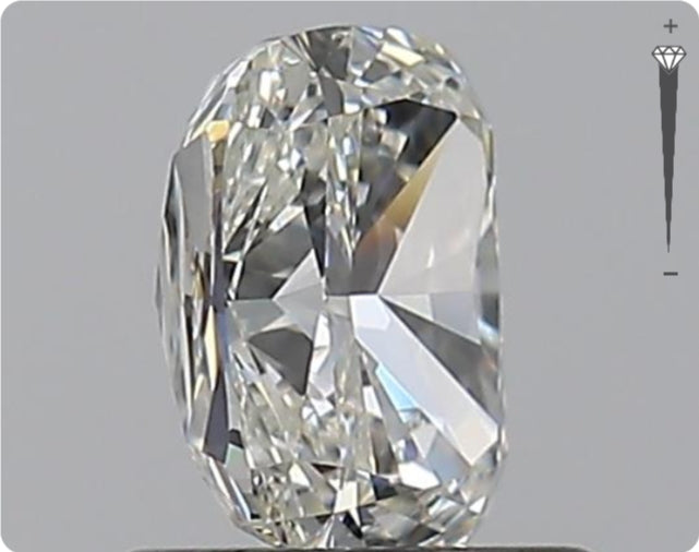 Natural 1.01ct GIA Diamond | Color H | Clarity VVS1 | Oval | EX EX EX #D10214