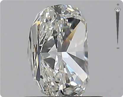 Natural 1.01ct GIA Diamond | Color H | Clarity VVS1 | Oval | EX EX EX #D10214