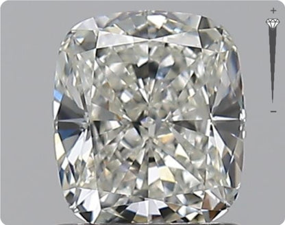 Natural 1.01ct GIA Diamond | Color H | Clarity VVS1 | Oval | EX EX EX #D10214